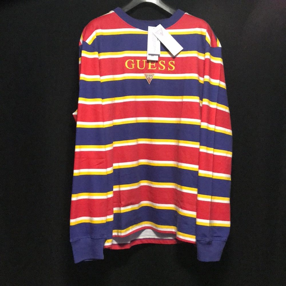 nwt guess kenmore stripe longsleeve